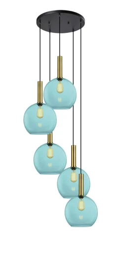 Less rondell takpendel 5 lys - Large