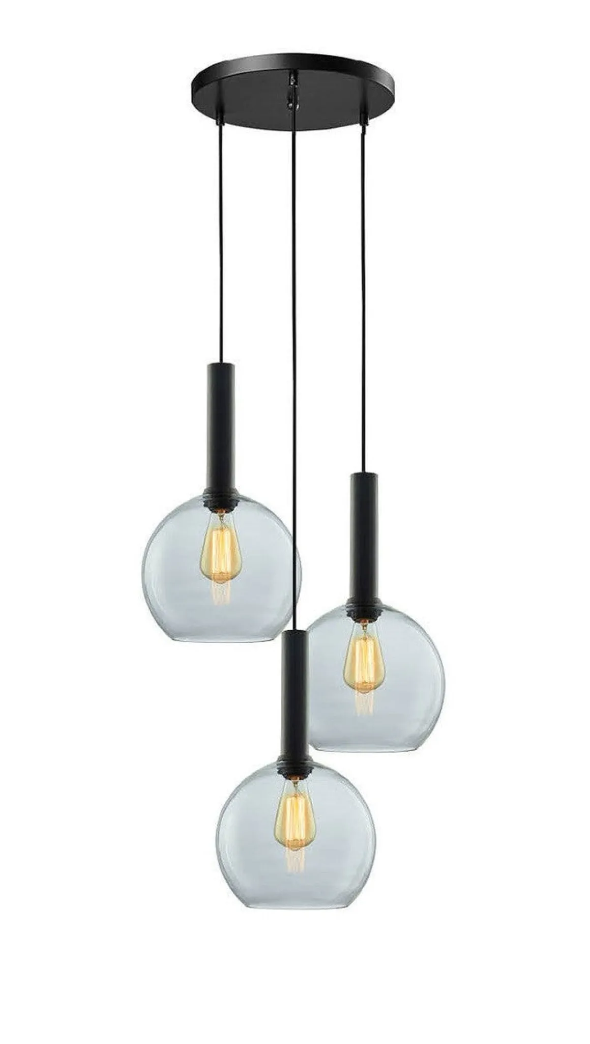 Less rondell takpendel 3 lys - Medium