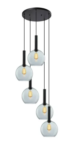 Less rondell takpendel 5 lys - Medium