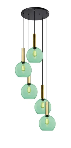 Less rondell takpendel 5 lys - Medium