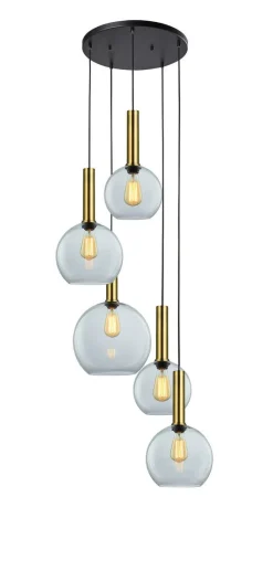 Less rondell takpendel 5 lys