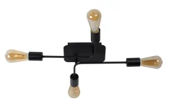 Lester taklampe - Svart