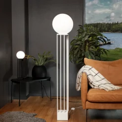 Liberia gulvlampe - Hvit