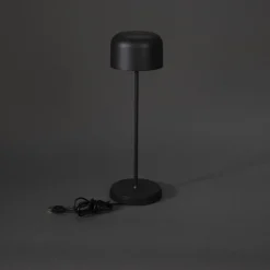 Lille bordlampe oppladbar utendørs IP54
