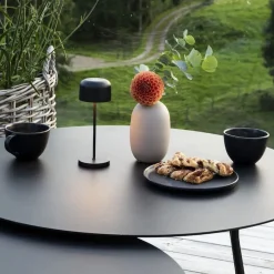 Lille mini bordlampe oppladbar utendørs IP54