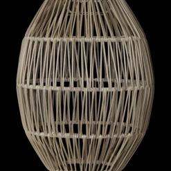 Linde utendørs lampeskjerm 24 cm IP44 - Grå/beige