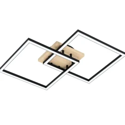 Lomaltas smart connect.z taklampe 4 x 8W 2700-6500K - Svart/Trefarget