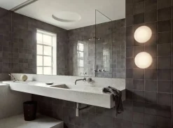 Louis Poulsen AJ Eklipta utendørs vegg/taklampe 35 - Hvit