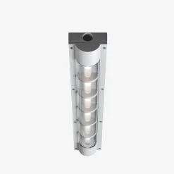 Louis Poulsen AL 600 utendørs vegg/taklampe 35 - Aluminium - Aluminium