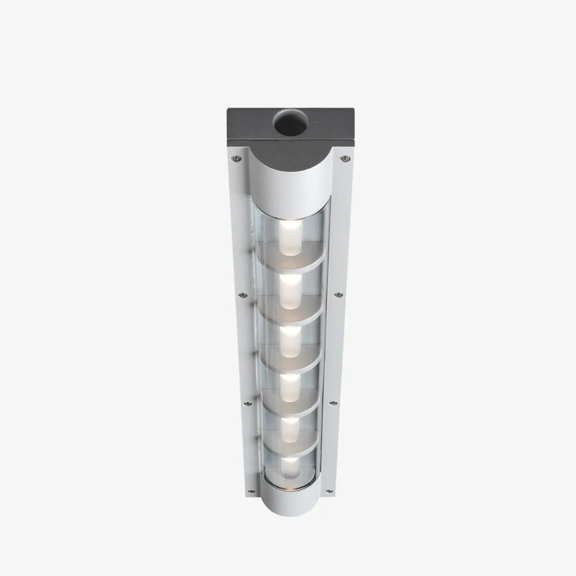 Louis Poulsen AL 600 utendørs vegg/taklampe 35 - Aluminium - Aluminium