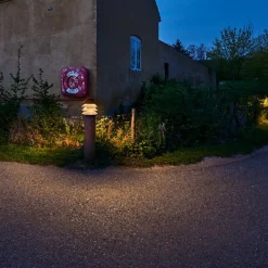 Louis Poulsen Bysted Pullert M/Fotplate - Corten