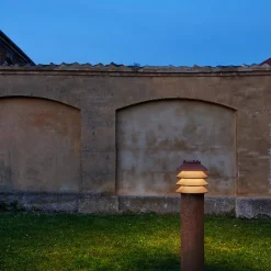 Louis Poulsen Bysted Pullert Mast F/Nedgraving - Corten