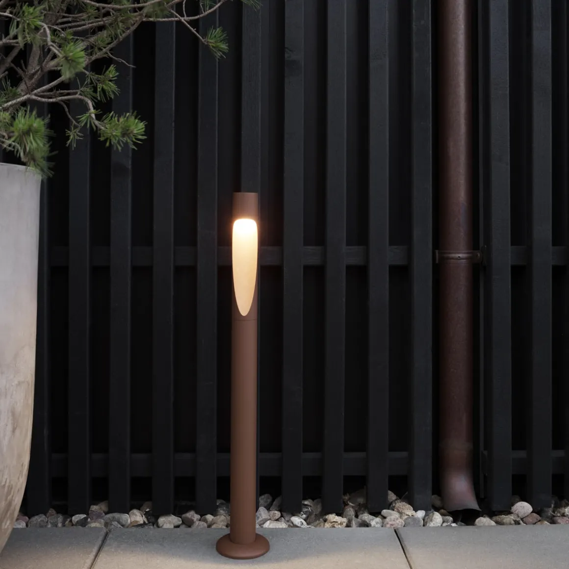 Louis Poulsen Flindt Garden fotplate u/adapter lang