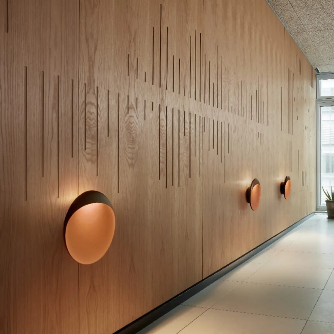 Louis Poulsen Flindt utendørs vegglampe Ø30