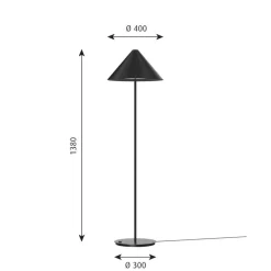 Louis Poulsen Keglen gulvlampe