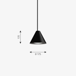 Louis Poulsen Keglen pendel Ø17