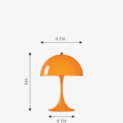 Louis Poulsen Panthella 250 bordlampe