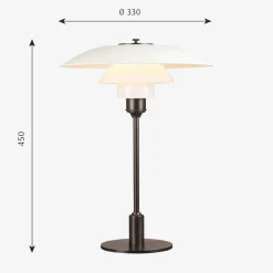 Louis Poulsen PH 31/2-21/2 bordlampe