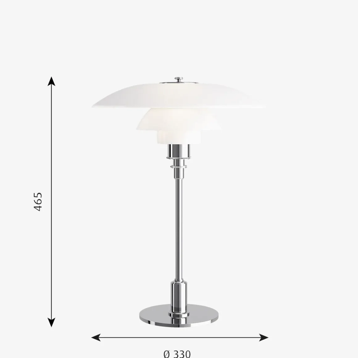 Louis Poulsen PH 31/2-21/2 bordlampe