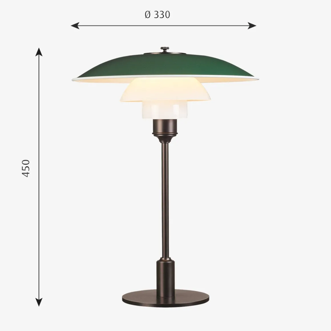 Louis Poulsen PH 31/2-21/2 bordlampe