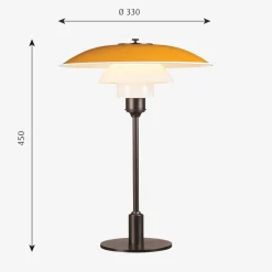 Louis Poulsen PH 31/2-21/2 bordlampe