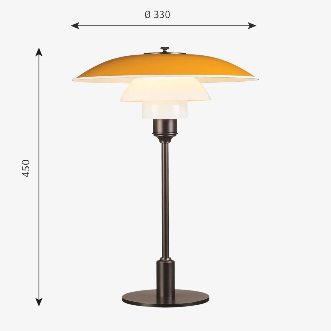 Louis Poulsen PH 31/2-21/2 bordlampe