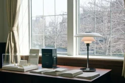 Louis Poulsen PH 4½-3½ glass bordlampe Hvit