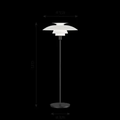 Louis Poulsen PH 80 gulvlampe