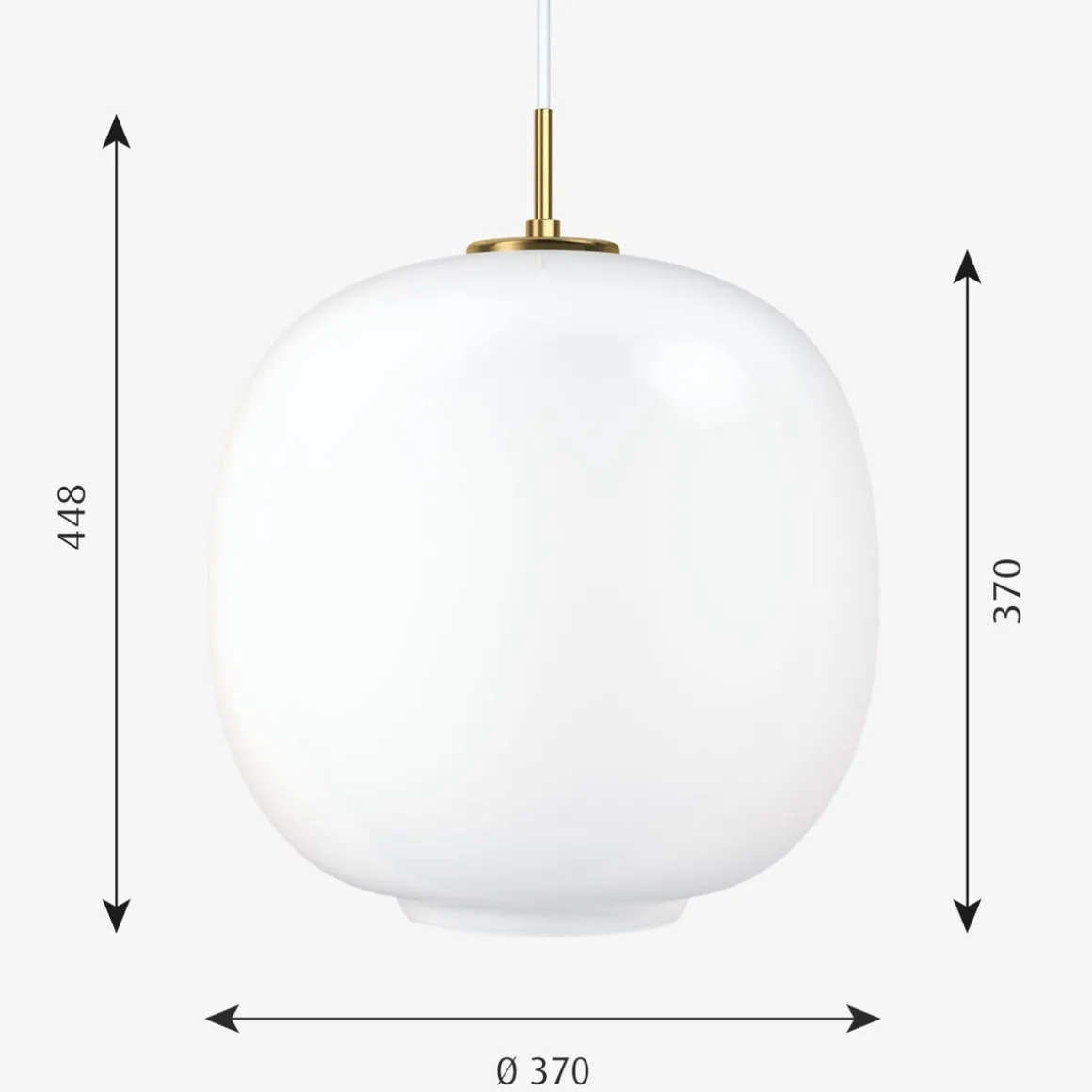 Louis Poulsen VL45 Radiohuspendel Ø37