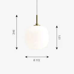 Louis Poulsen VL45 Radiohuspendel Ø17