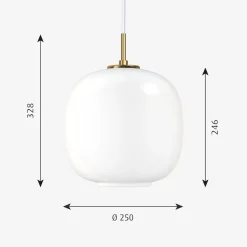 Louis Poulsen VL45 Radiohuspendel Ø25