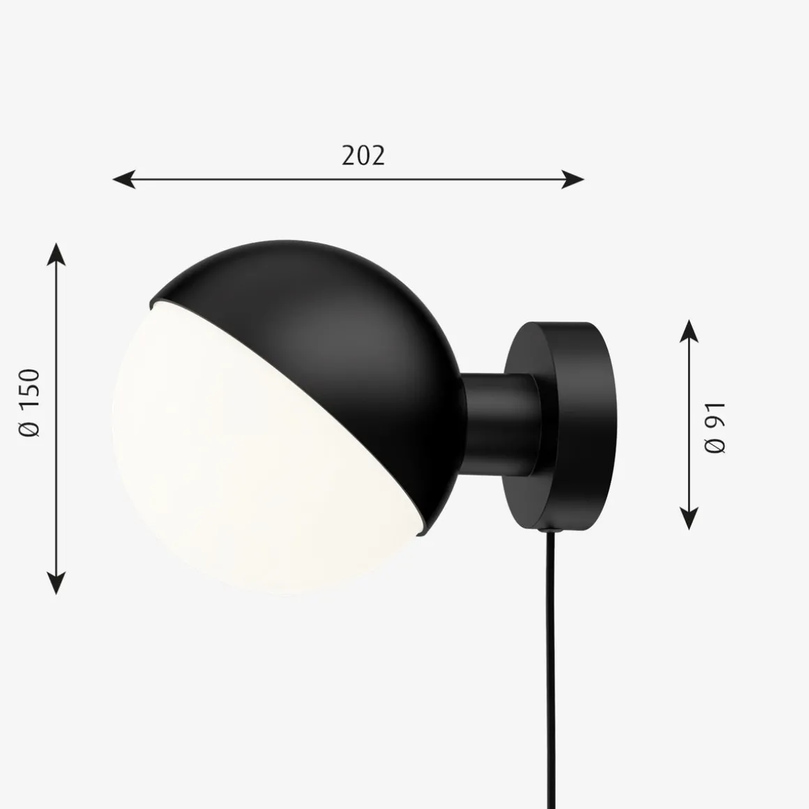 Louis Poulsen VL Studio vegglampe