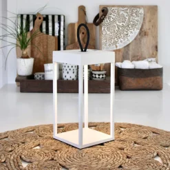 Lucerna lanterne/lykt 30 cm IP65 - Hvit