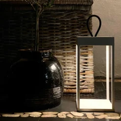 Lucerna lanterne/lykt 30 cm IP65 - Hvit