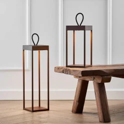 Lucerna lanterne/lykt 50cm IP65 - Corten