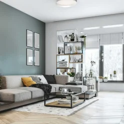 Lucia taklampe 35 cm 16 watt dimbar - Hvit