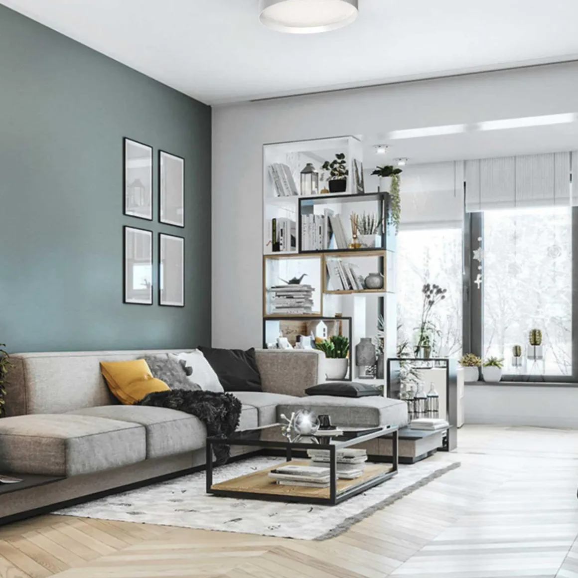 Lucia taklampe 35 cm 16 watt dimbar - Hvit