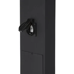 Luton pullert 100 cm m/stikkontakt E27 - Svart