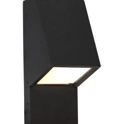 Luton vegglampe utendørs E27 IP44 - Svart