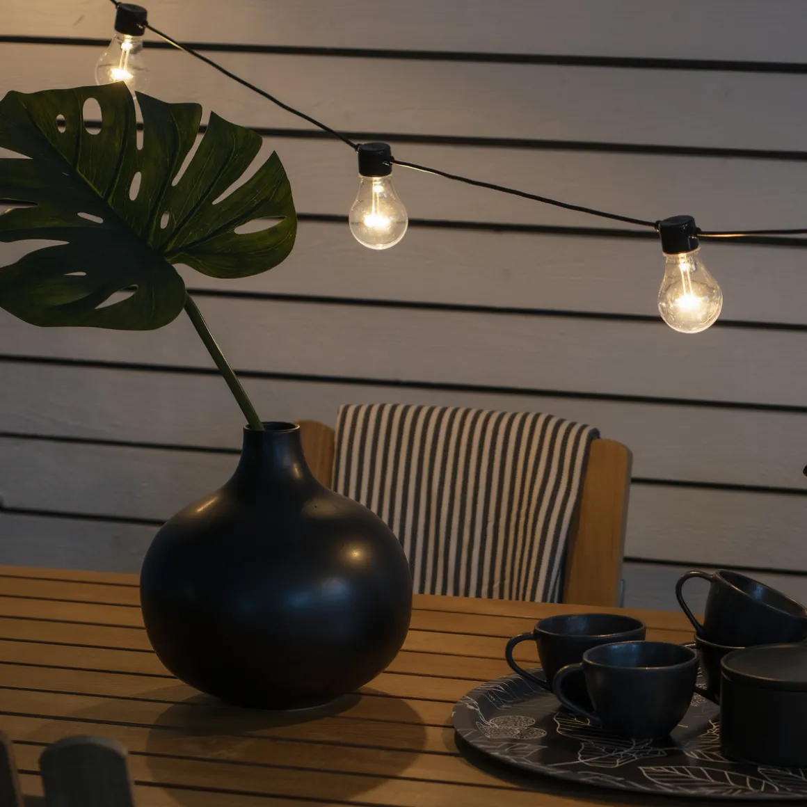 Lysslynge 10 lys - Amber