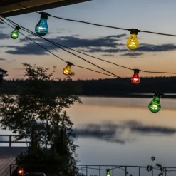 Lysslynge 20 lys - Flerfarget