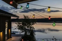 Lysslynge 20 lys - Flerfarget