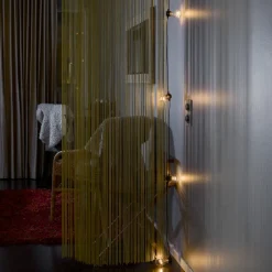 Lysslynge 5 Lys, batteri og timer - Amber