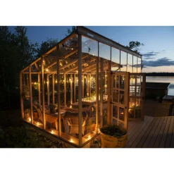 Lysslynge 10 lys, nedhengt - Amber