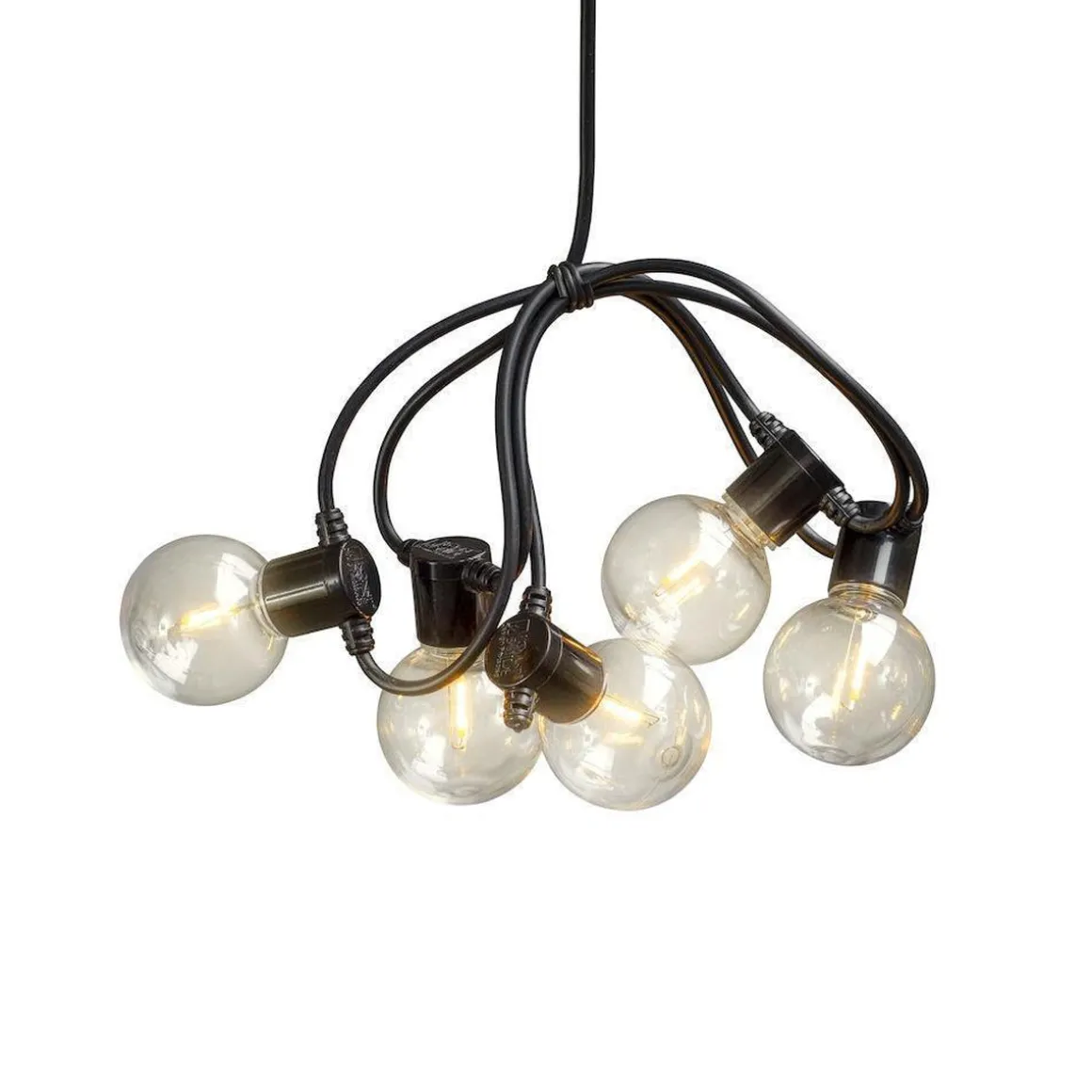 Lysslynge 20 lys, plast - Amber