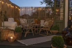 Lysslynge 20 lys, plast - Amber