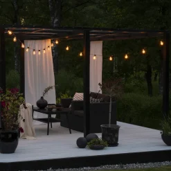 Lysslynge 20 lys, plast - Amber