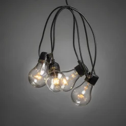 Lysslynge 20 lys, plast - Amber