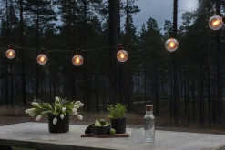 Lysslynge 10 lys utskiftbar - Amber