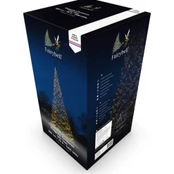 8M flaggstang julebelysning - 1500 LEDlys - Fairybell